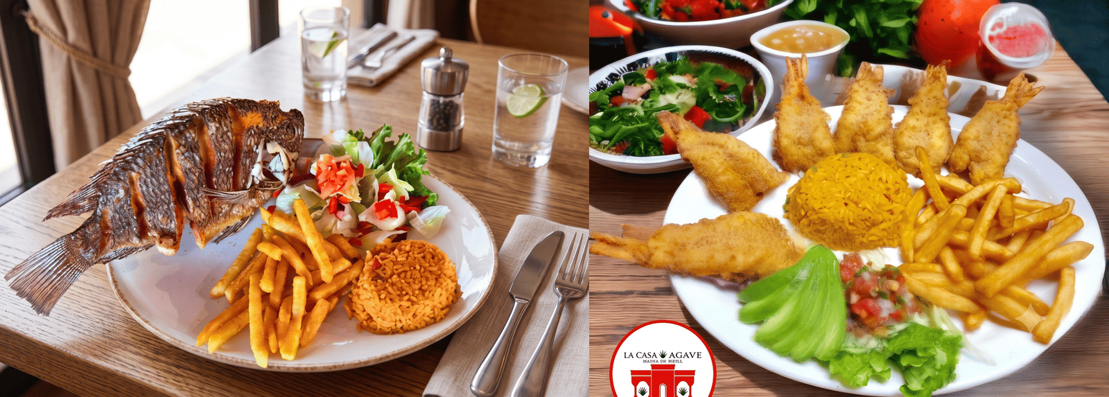 Fried Tilapia or Shrimp